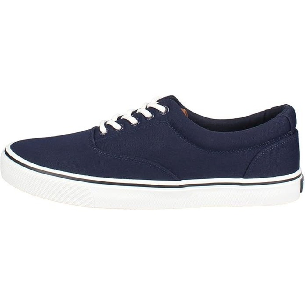 IZOD Rangley Mens Navy Blue Canvas Memory Foam Lace Up Sneakers Size 9.5 NEW - Picture 4 of 6